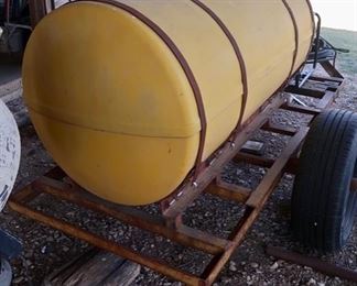 AVAILABLE FOR PRE-SALE - Contact us if interested. New Honda Motor - Tow Behind Sprayer on 8’ Trailer - $1350