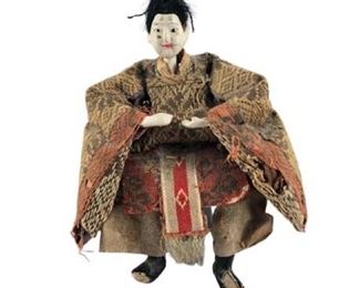 Lot 056
Antique Meiji Period Hinamatsuri Doll Of Emperor