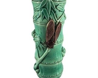Lot 092
Ceramic Cicada Bamboo Wall Pot