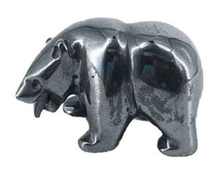 Lot 091
Hematite Carved Native American Bear Fetish