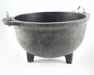 Lot 201
Antique Cast Iron Fire Starter Pot