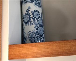 Blue and white Chinese vase 