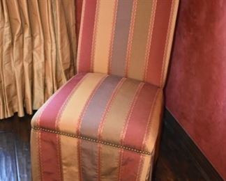 Dining Chairs 12 total 10 of these and 2 arm chairs