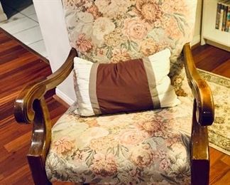 Tapestry Rocking Chair
