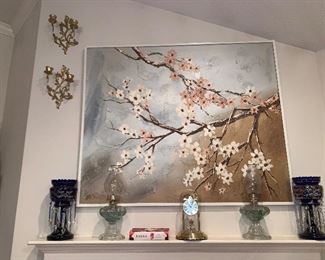 Cherry Blossom Oil Painting 