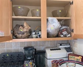 Bread Maker, Cookie Cutters,  Mixer, Ninja 