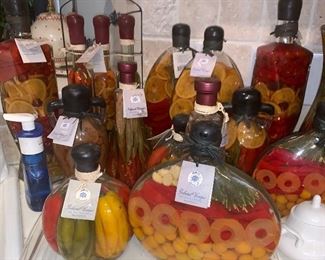 Infused Decorative Oil bottles