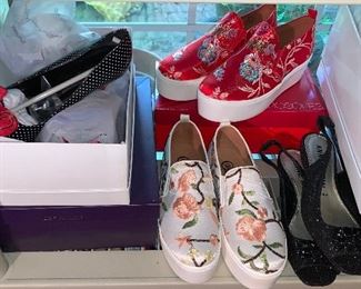 Darling Pumps, Embroidered Shoes