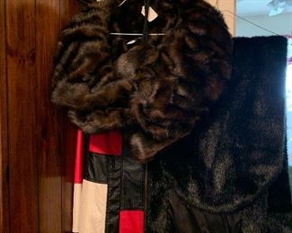 Faux Fur Wraps, Stoles, Hats 