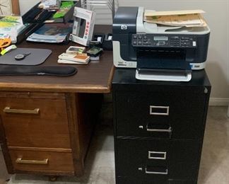 File Cabinets, Printers