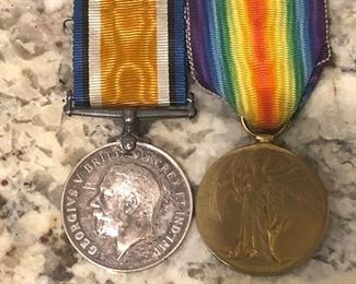 WWI medals 