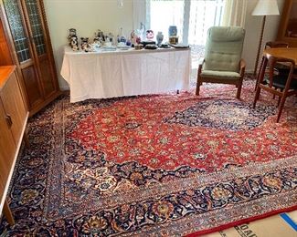 Room size Sarouk rug 