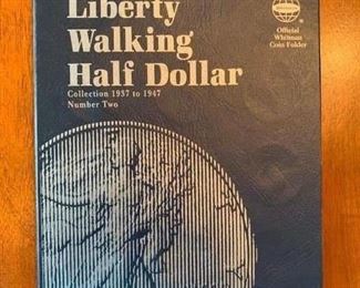 Book of Liberty Walking Half Dollars