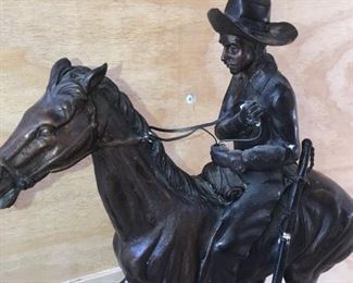 Trooper of the Plains solid bronze