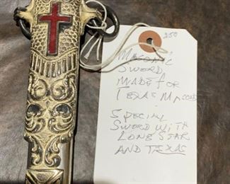 Odessa Masonic Sword