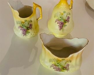 Antique European Vase Set