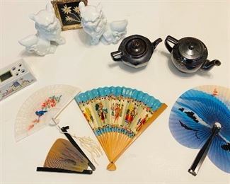 Asian Themed Vintage Collectibles and Foo Dogs