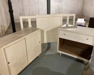 Mid Century Modern Three Piece Bedroom Set