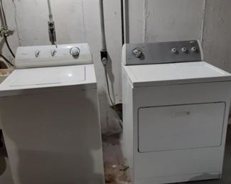 Washer and Dryer