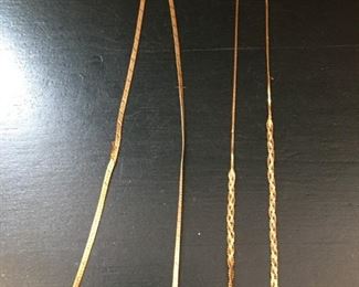 14k gold necklaces