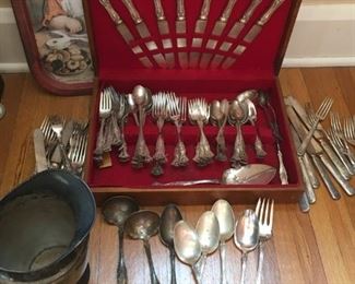 Silverplate flatware