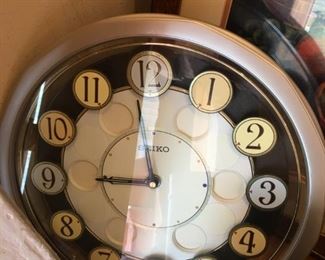 Seiko wall clock
