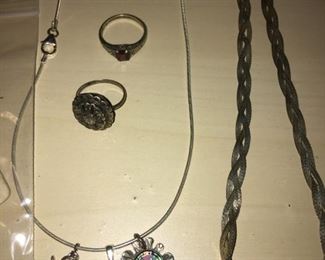 Sterling silver jewelry