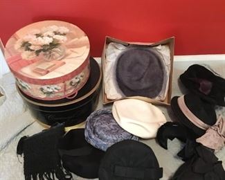 Vintage hats