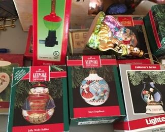 Hallmark ornaments