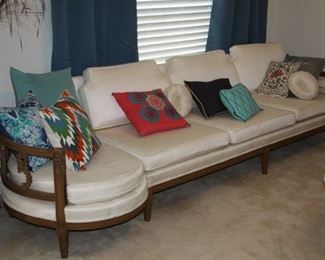 very unique MCM lowback sofa