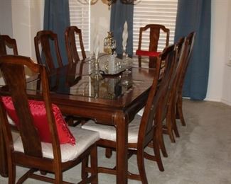 dining table with 8 chairs
