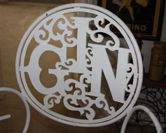 (5) MCM Shaver Howard "Arthur Umanoff" Gin Rum Wrought Iron barstools