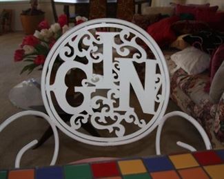 (5) MCM Shaver Howard "Arthur Umanoff" Gin Rum Wrought Iron barstools