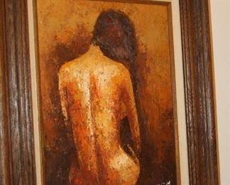 Donald Blagge Barton oil painting