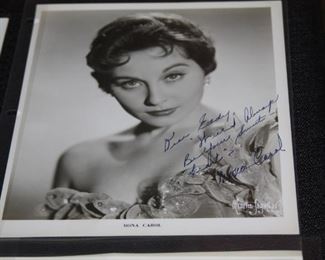 Celebrity pictures and autographs