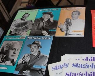 vintage books and magazines