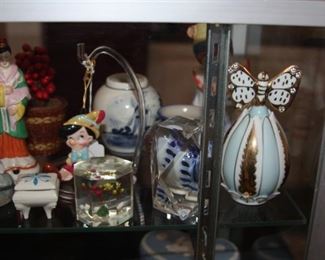 Delpt jars, Walt Disney Pinocchio ornament