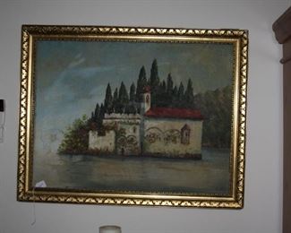 original oil painting - signed unknown artist
