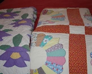 hand-made quilts