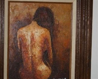 original oil painting by Donald Blagge Barton