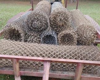 Industrial 6' chain link fencing