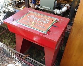 Parts washer turned beverage cooler