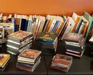 Books, DVDs, CDs etc.