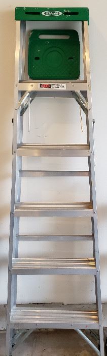 Warner aluminum step ladder