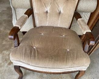comfy side chair, DIY project awaits $110.00