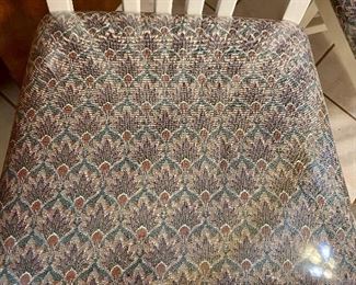 this is the pretty fabric on the dining chairs 