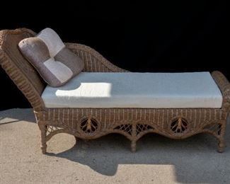 Rattan Fainting Couch