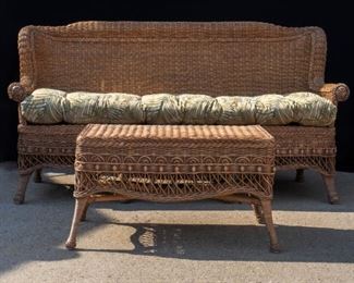 Rattan Sofa Set