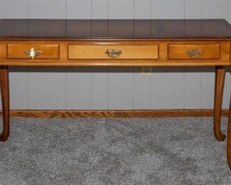 Wooden Sideboard, Sofa, Hall Table with drawers