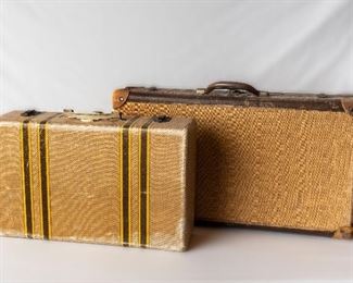  2 Vintage Suit Cases